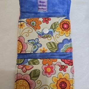 Credit Card Wallet floral 1